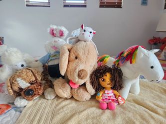 7 stuffed animals