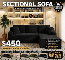 Sectional sofa. Free delivery 🚚