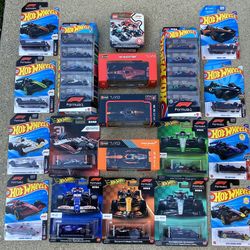 Lot Of New Sealed Formula 1 Diecast F1 Cars Hot Wheels + Burago (VALENCIA) $140