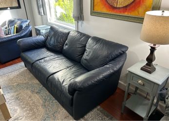 Couch Chair and Ottoman For Sale