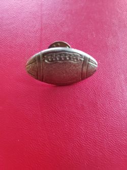 Metal Football Pin.