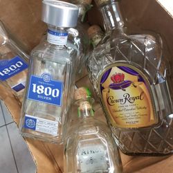 Empty Liquor Bottles