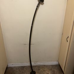 Curved shower Road -brown