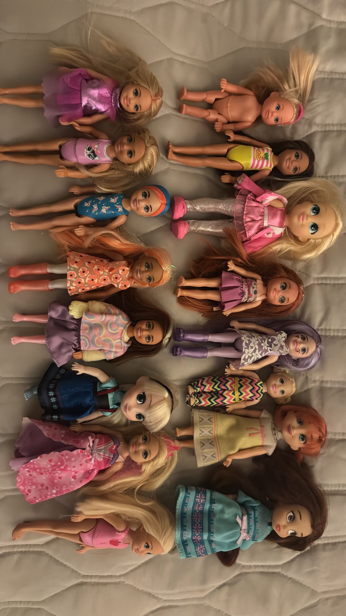 Lot of 50 Barbie’s & Barbie Clothes