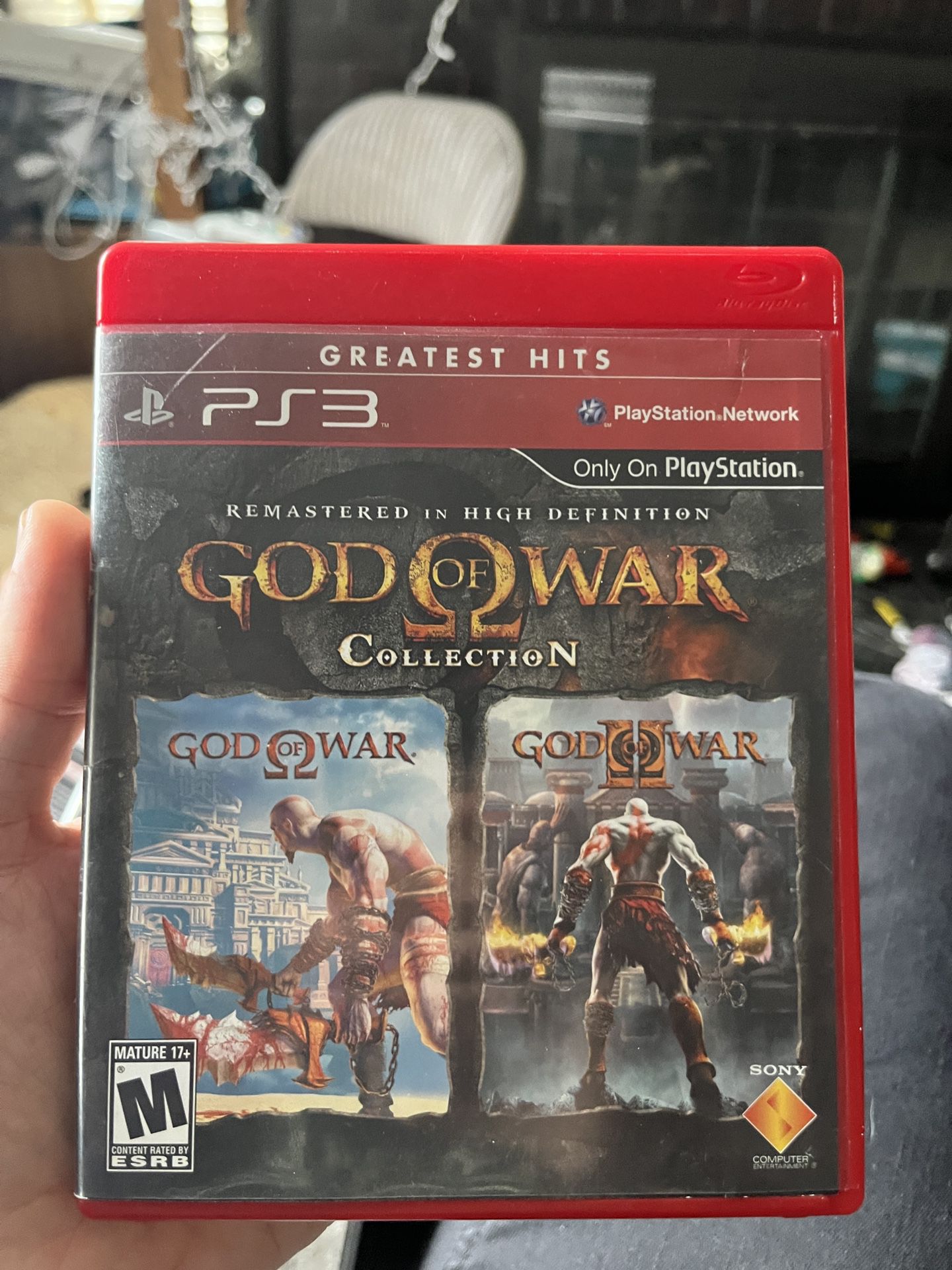 God of War Collection for PS3 Not For Resale version