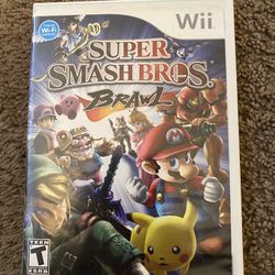 Nintendo Wii Super Smash Brothers Brawl 