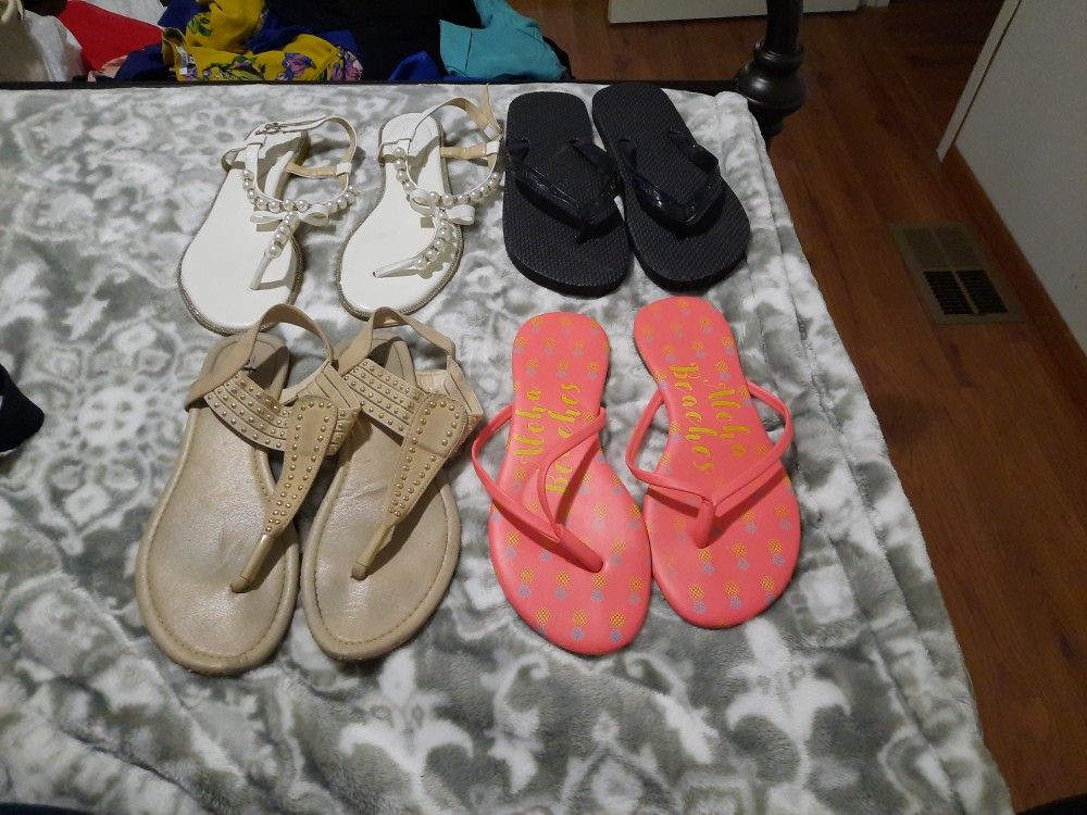 Lot of size 8 sandles