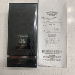 Tom Ford Oud Wood 3.4 oz (100ml) Brand New Sealed w/ Receipt