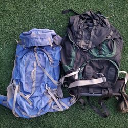 2 Hiking Camping Backpack Kelty Pawnee 55 Pacific Crest 5000 Trail