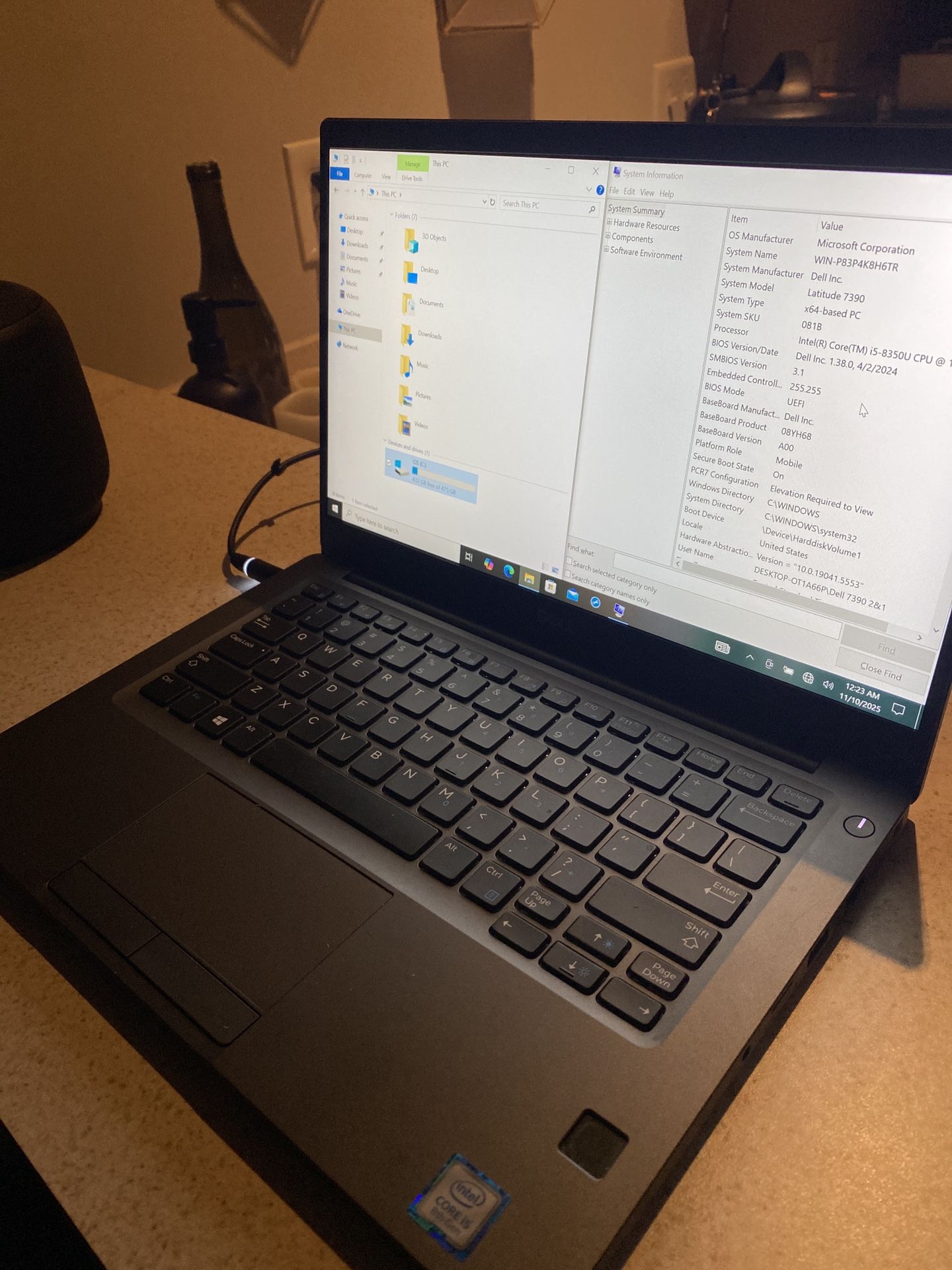 Dell Latitude 7390 2-in-1 Laptop | i5 / 8 GB RAM / 512 GB SSD | Touchscreen Convertible