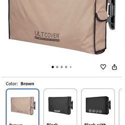 ULTCOVER Waterproof Outdoor TV Cover for 60-65 inch Outside Flat Screen Televisions with Mounts and Stands