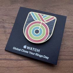 🔥 Apple Watch 10th Anniversary Pin | Global Close Your Rings Day - Limited Edition