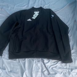 Adidas Woven Top Sweater