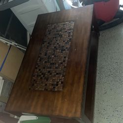 Brown Coffee Table 