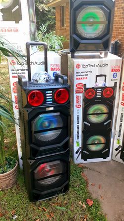 Speakers bluetooth discoteca