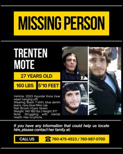 Missing person