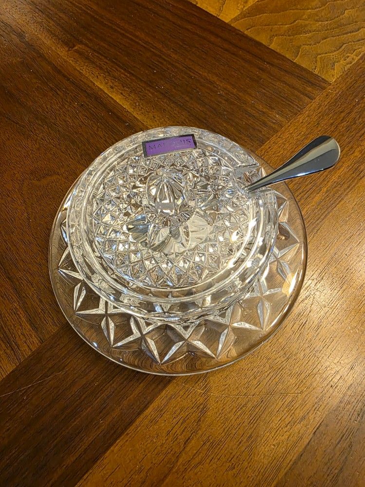 Marquis By Waterford Crystal Jelly Bowl