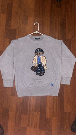 Polo Ralph Lauren Bear Crewneck Sweatshirt Medium