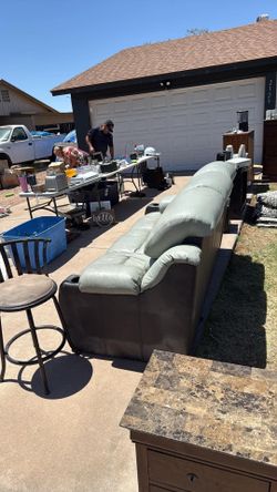 Yard sale leftovers