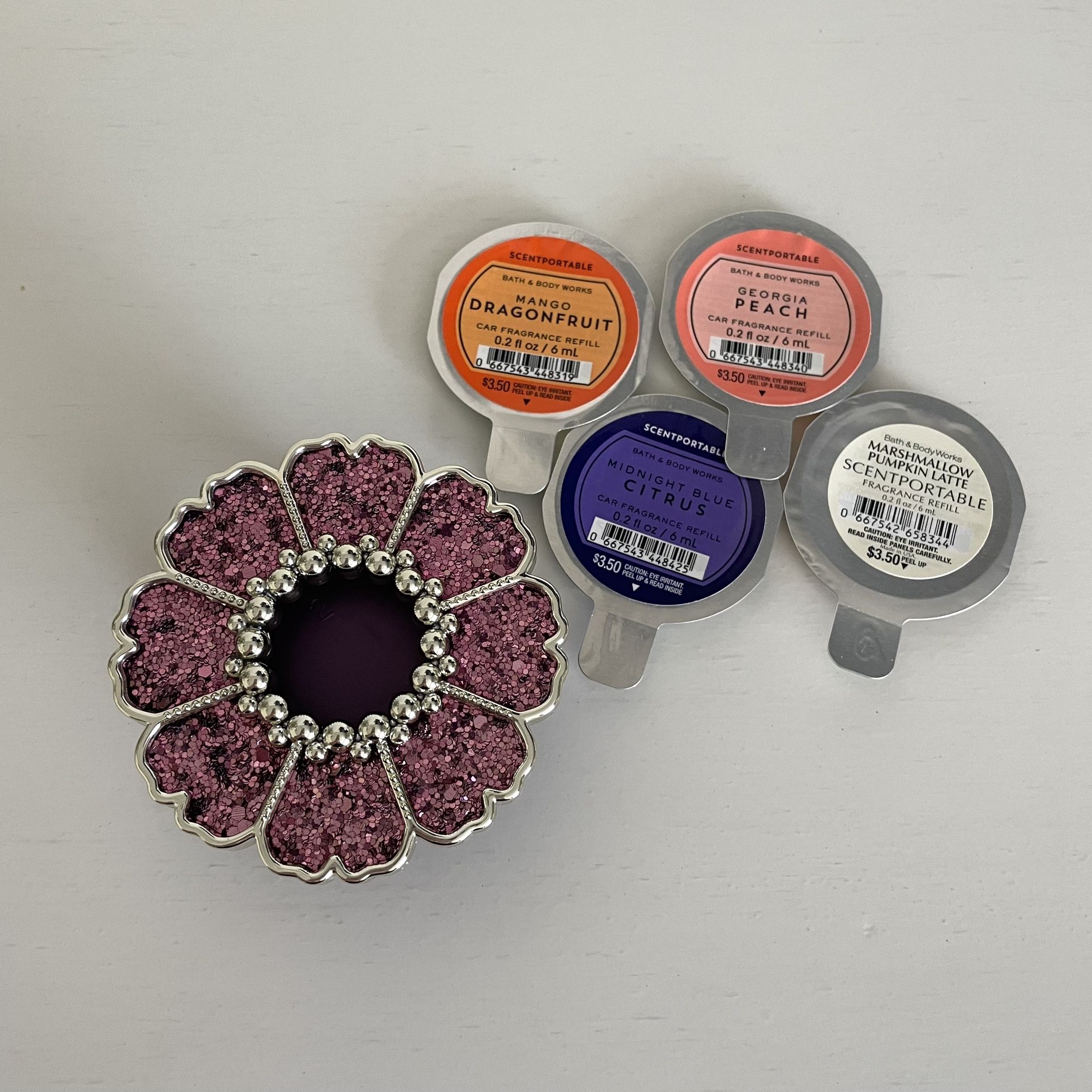 Car Fragrance Holder & Refills