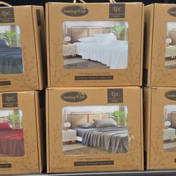 King Sheets 4 Pcs Set
