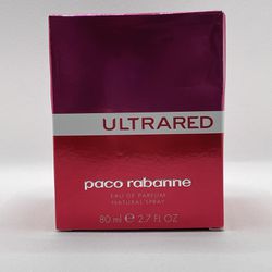 Ultrared Perfume by Paco Rabanne 2.7 oz EDP Spray for Women Damaged Box