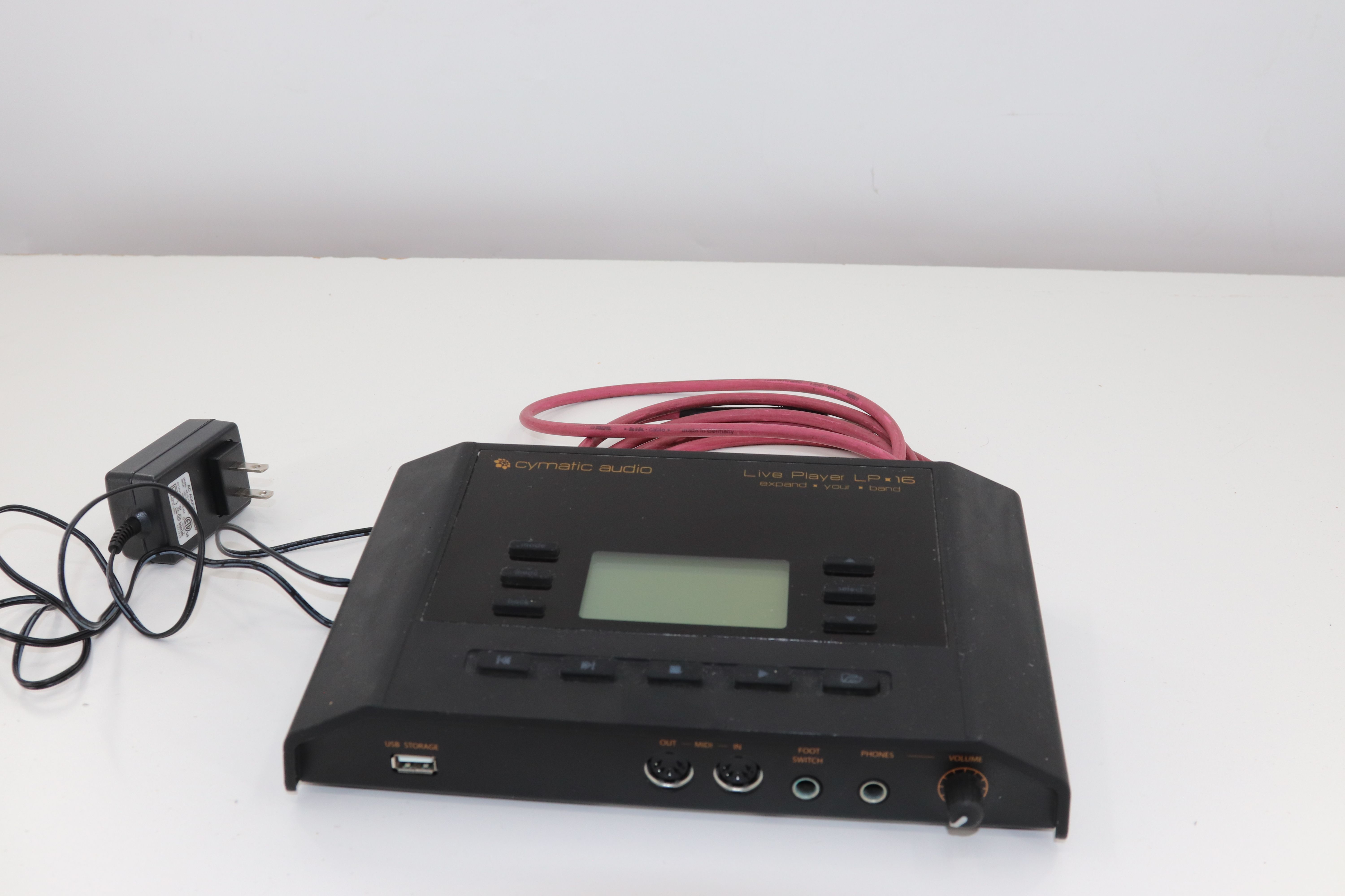 Cymatic Audio LP-16 Multi Track Live Audio Player w/ Power Supply