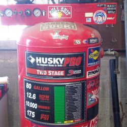 2005 Husky Pro 80 Gallon Compressor 