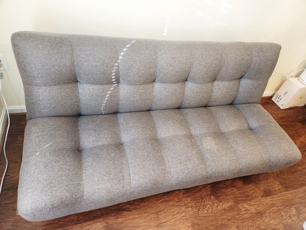 Gray Futon Sofa Bed