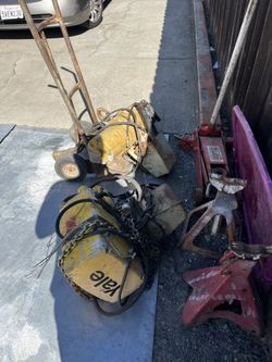 Yale 1/2 Ton Capacity Beam Trolley Electric Chain Hoist 230/190v or 460/380v