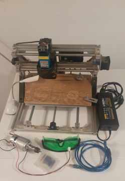 Cnc Rouder And Laser Combo