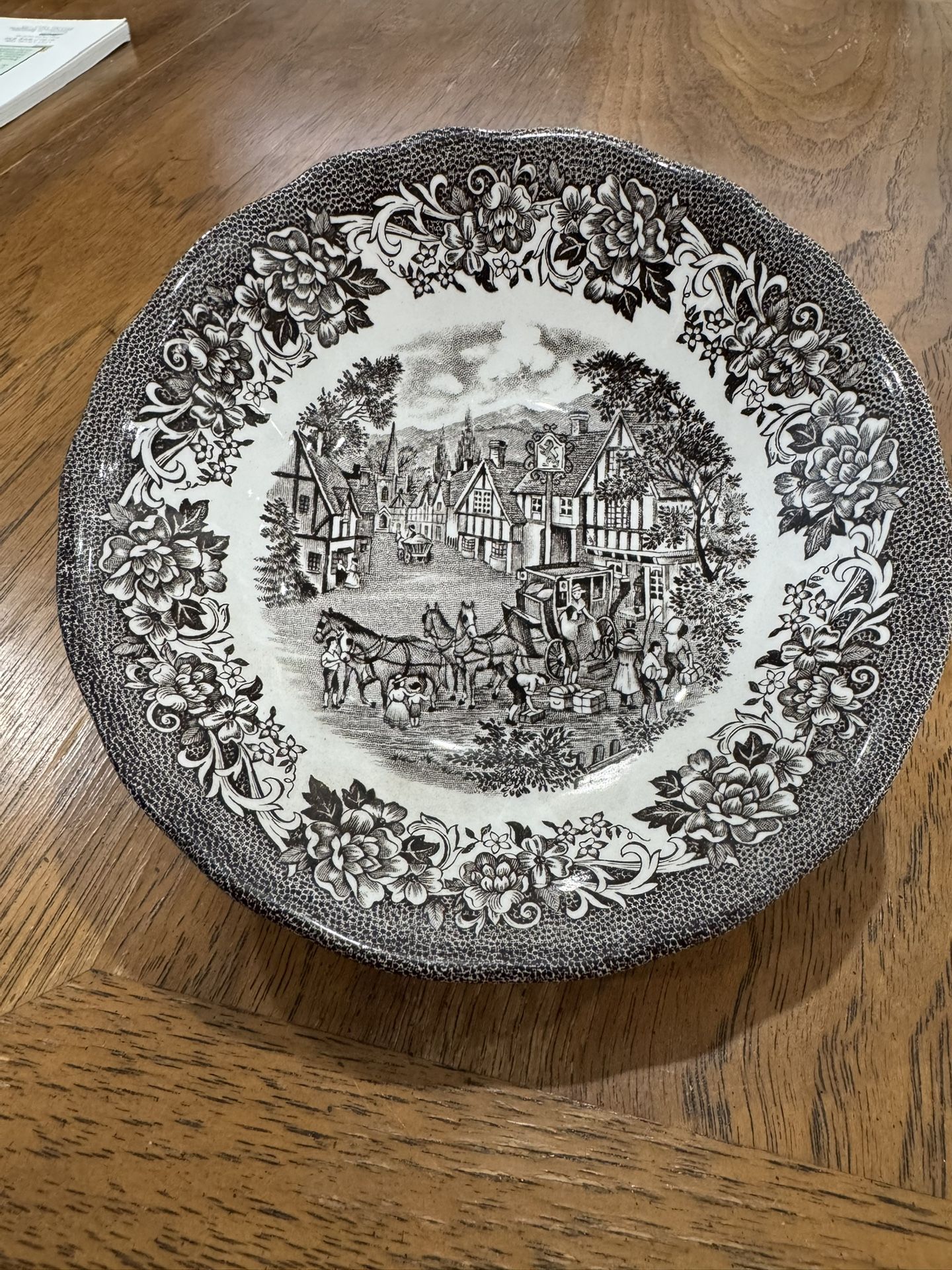 Staffordshire "Stratford Stage" J&G Meakin Ironstone Bowl
