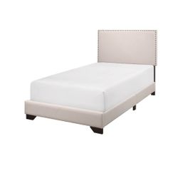 Twin Bed Frame With Memory 8inch Foam Matress