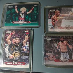 UFC Topps trading cards