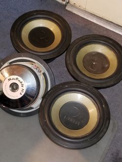 Diamond Audio Mac Daddy 10.8 Subs And Sealed Enclosure