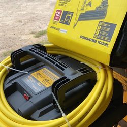 Dewalt compressor 6 gallon Performance 165PSI -18GA Finish Stapler Narrow Crown Staple