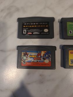 Nintendo GBA Games. 