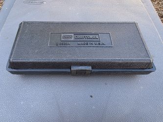 Vintage Craftsman Tool Case Model 9 65294 Originally for a Craftsman 3/8-inch drive socket set Tool Box / Case Only
