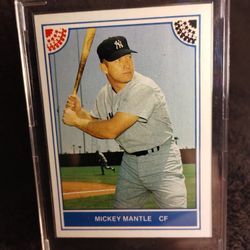 Mickey Mantle Baseball Card 