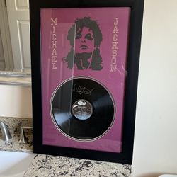 Michael Jackson Vinyl. Record