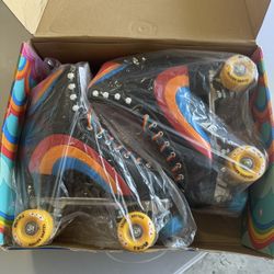 Brand New!!Moxi Rainbow Roller skates $60 OBO