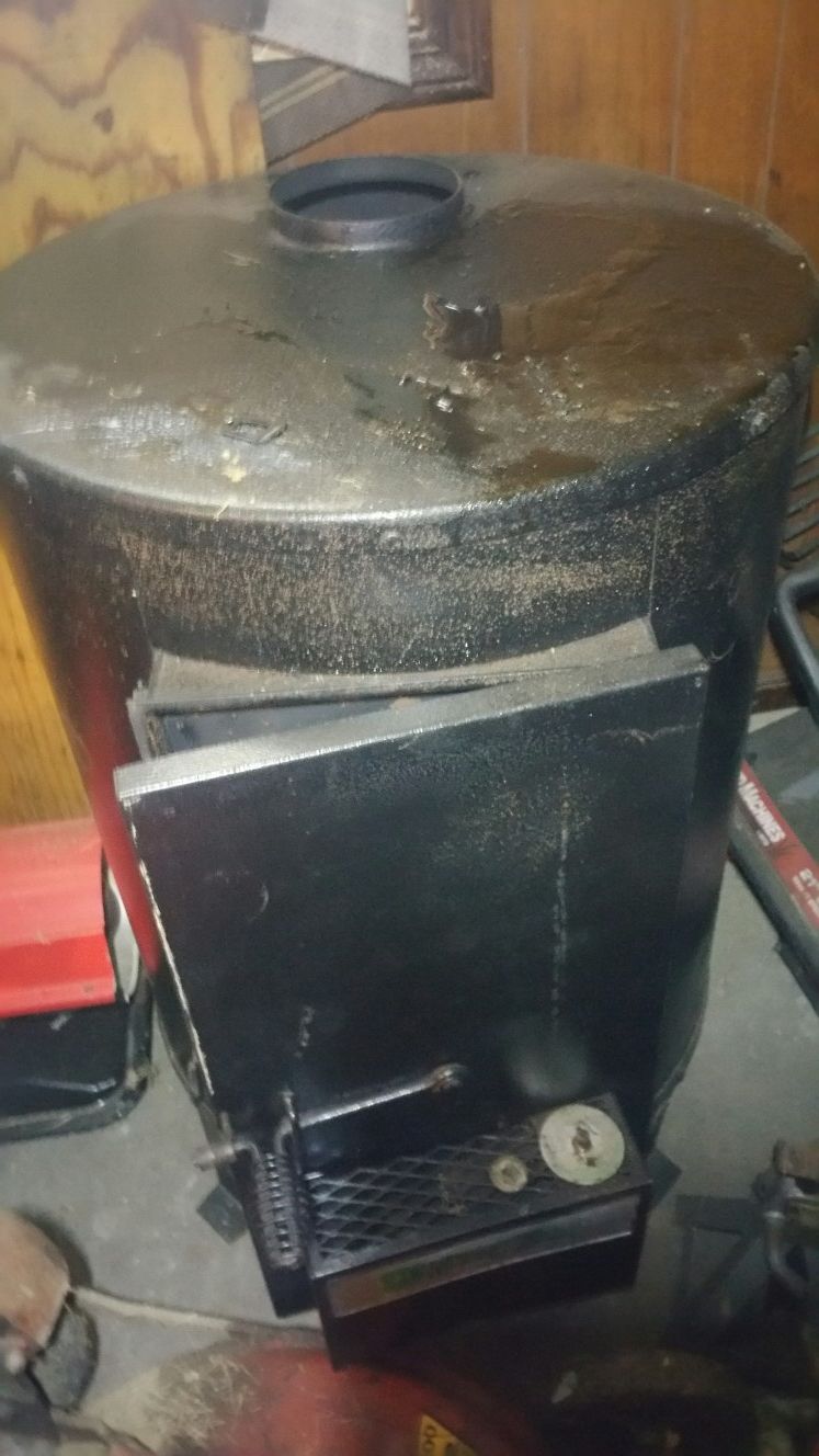 Wood or universal burner heater