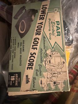 PAR Electric Putting Cup Vintage Golf Game
