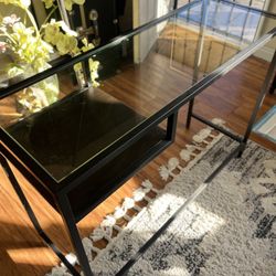 Metal/ Glass Desk