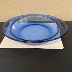 Vintage Anchor Hocking Cobalt Blue Dish