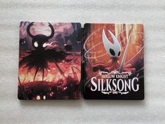 Hollow Knight Silk Song Custom made G2 Steelbook/SteelUp Case PS4/PS5/Xbox
