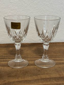 Vintage Luminarc Verrerie d’Arques France Cordial / Shot Glasses – Set of 2