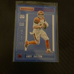 Andy Dalton 2016 Panini Rookies & Stars Card 