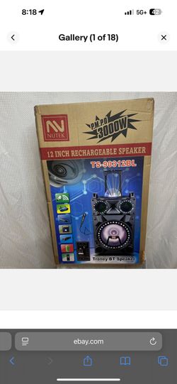 3000 Watts Wireless Portable Party Bluetooth Speaker With Microphone & Remote