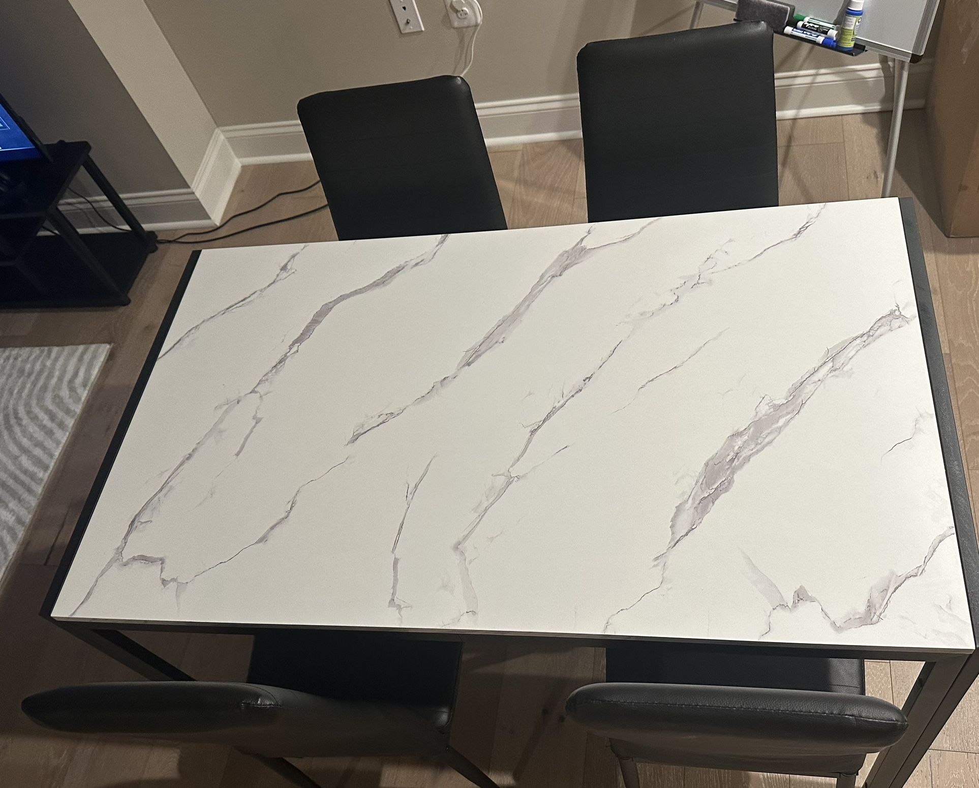Table And Set Of 4 Chairs